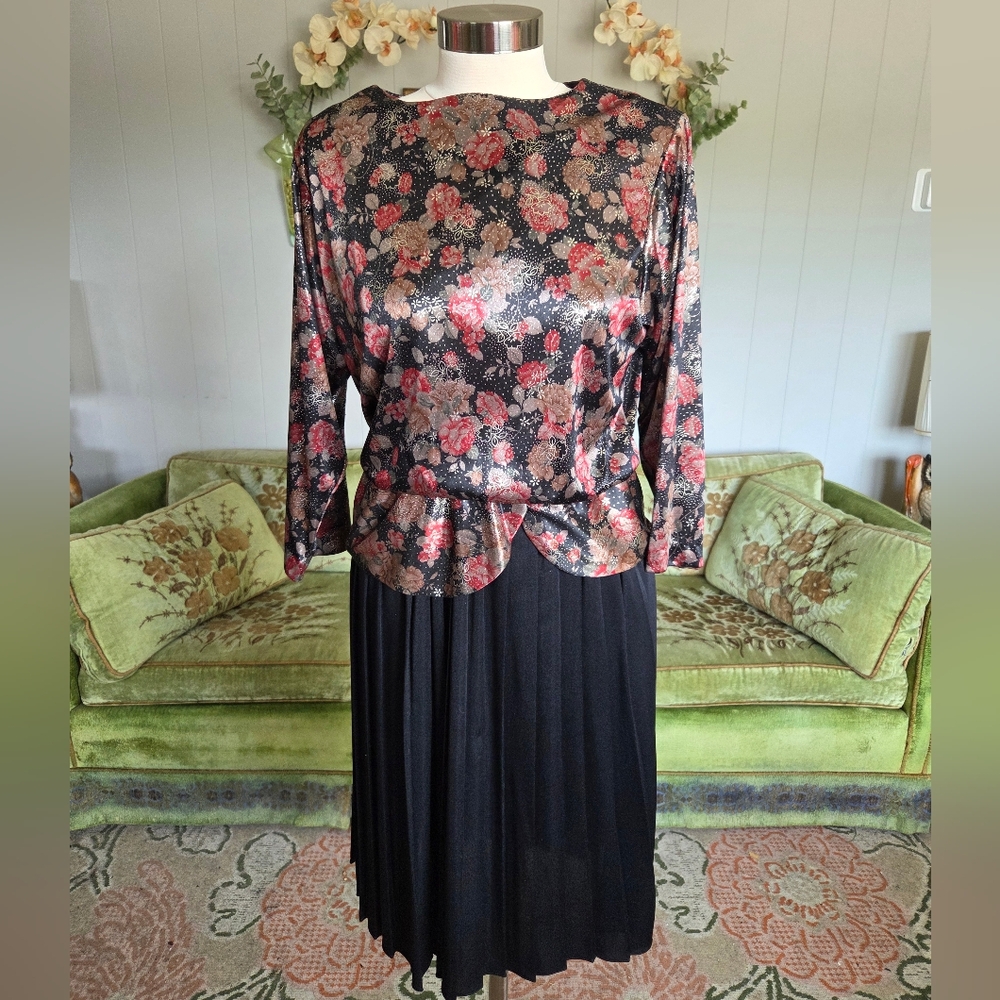 Floral Long Sleeve Dress
